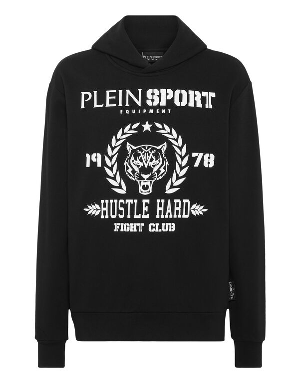 plein sport Hoodie sweatshirt black / white