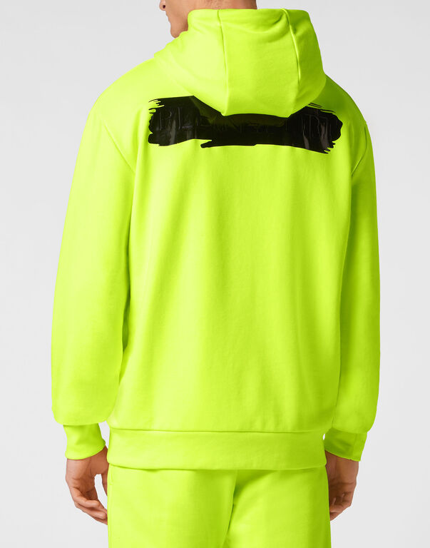 Plein Sport Hoodie Sweatshirt Green Fluo