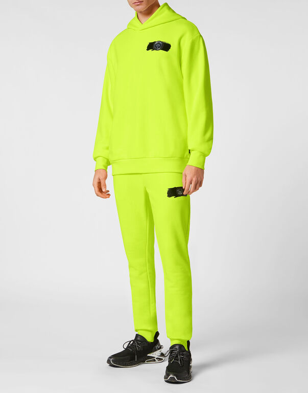 Plein Sport Hoodie Sweatshirt Green Fluo