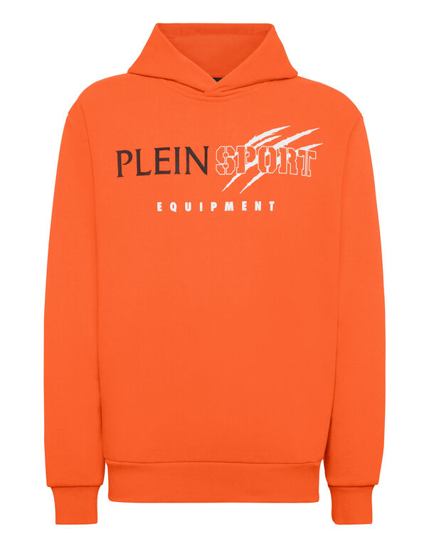plein sport Hoodie sweatshirt Scratch orange
