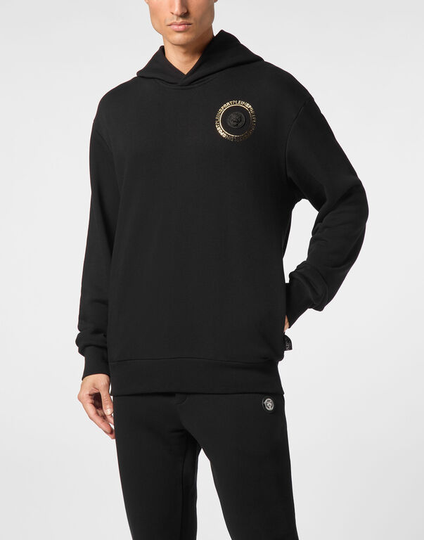 Plein Sport Hoodie Sweatshirt Tiger Black