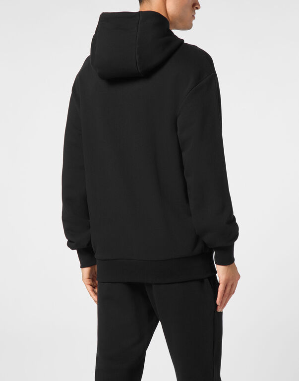 Plein Sport Hoodie Sweatshirt Tiger Black