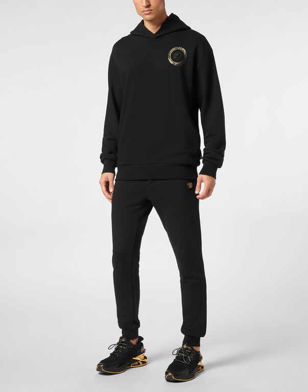 Plein Sport Hoodie Sweatshirt Tiger Black