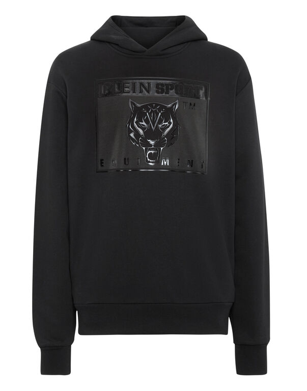 plein sport Hoodie sweatshirt Tiger black / black