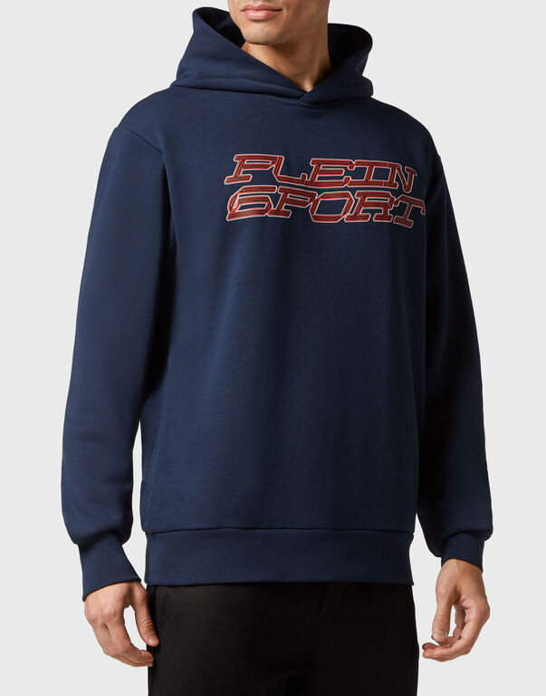 Plein Sport Hoodie Sweatshirt Tiger Dark Blue