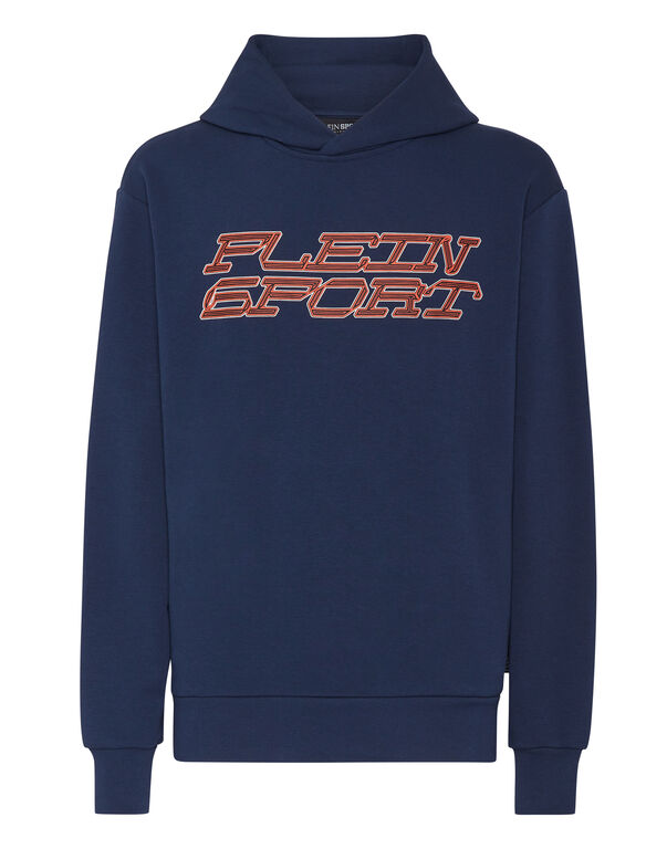 plein sport Hoodie Sweatshirt Tiger dark blue