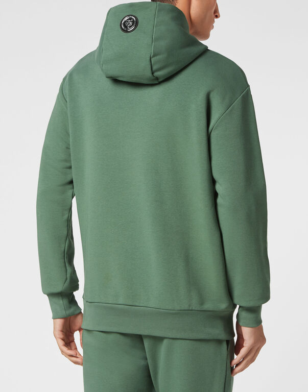 Plein Sport Hoodie Sweatshirt Tiger Military