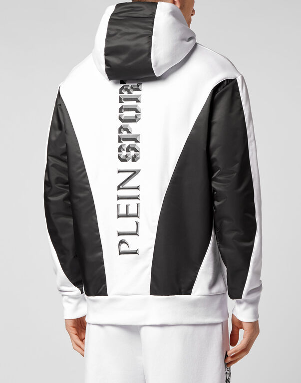 Plein Sport Hoodie Sweatshirt Tiger White