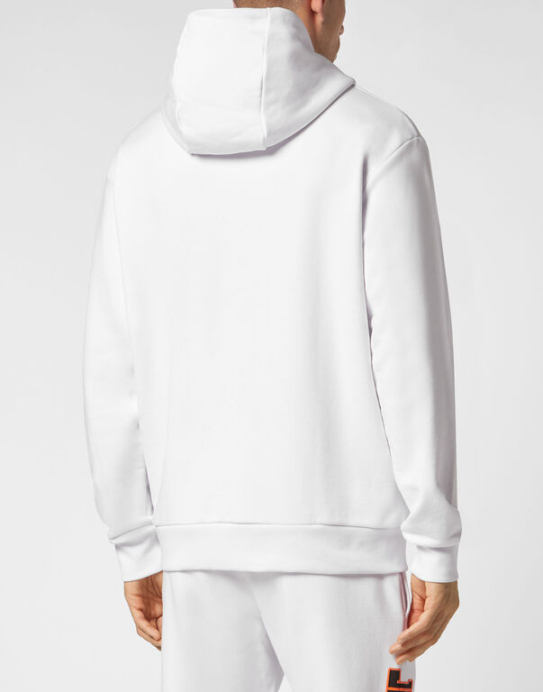 Plein Sport Hoodie Sweatshirt White