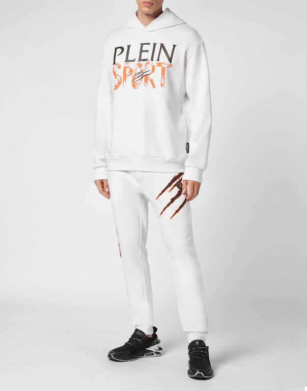 Plein Sport Hoodie Sweatshirt White