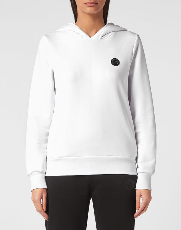 Plein Sport Hoodie Sweatshirt White