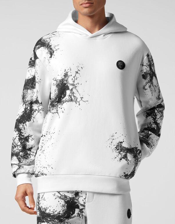 Plein Sport Hoodie Sweatshirt White