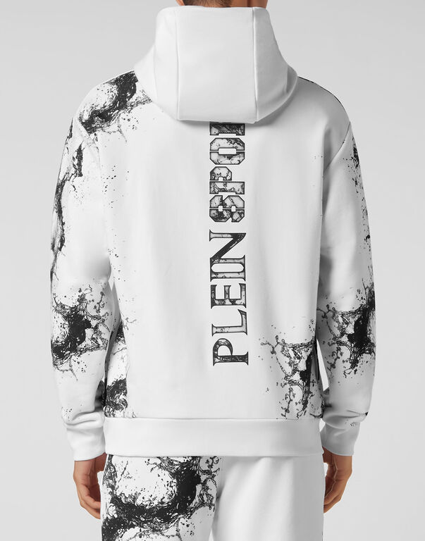 Plein Sport Hoodie Sweatshirt White