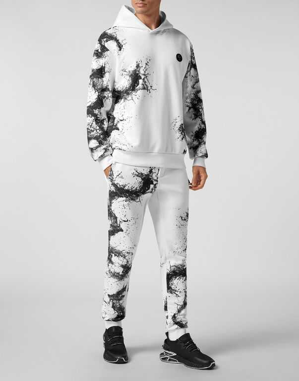 Plein Sport Hoodie Sweatshirt White