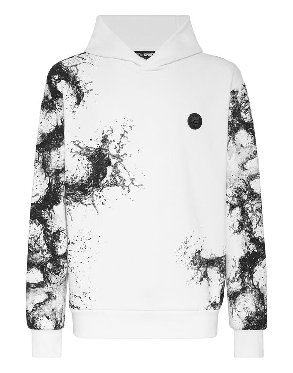 plein sport Hoodie Sweatshirt white