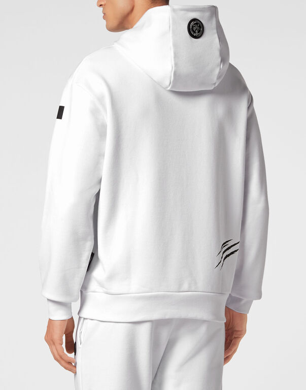 Plein Sport Hoodie Sweatshirt White