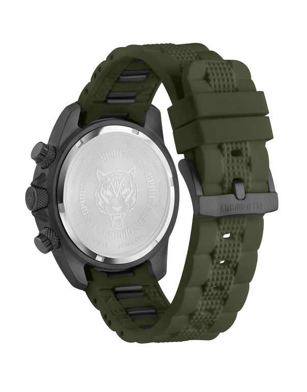 Plein Sport HURRICANE CHRONO Watch Black / Green