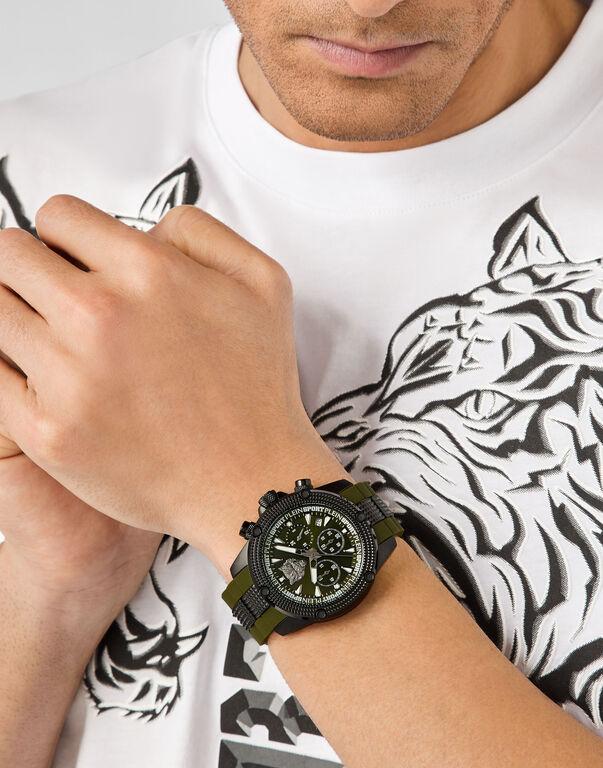 Plein Sport HURRICANE CHRONO Watch Black / Green