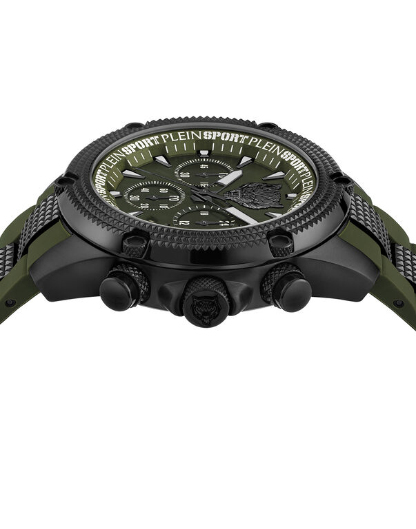 Plein Sport HURRICANE CHRONO Watch Black / Green