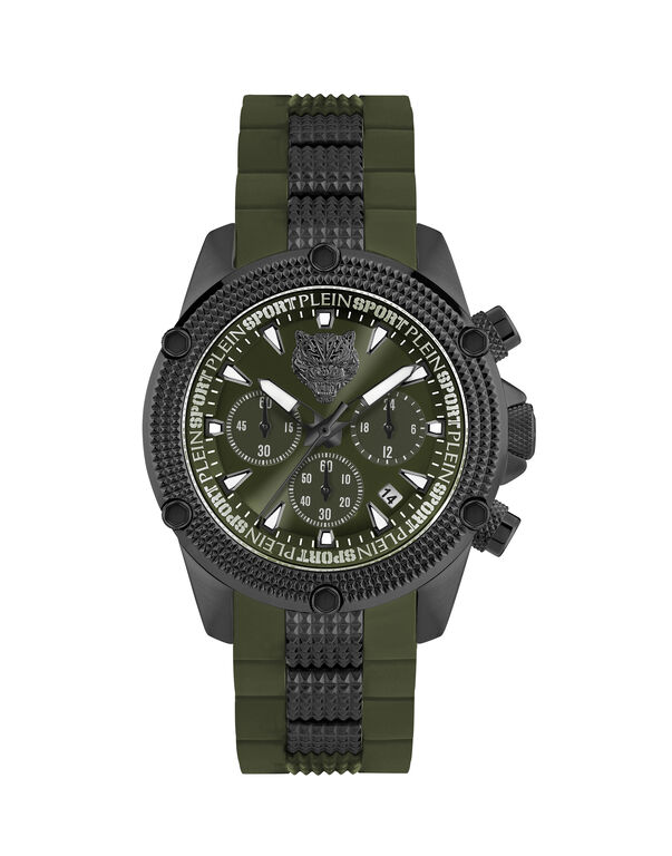 plein sport HURRICANE CHRONO Watch black / green