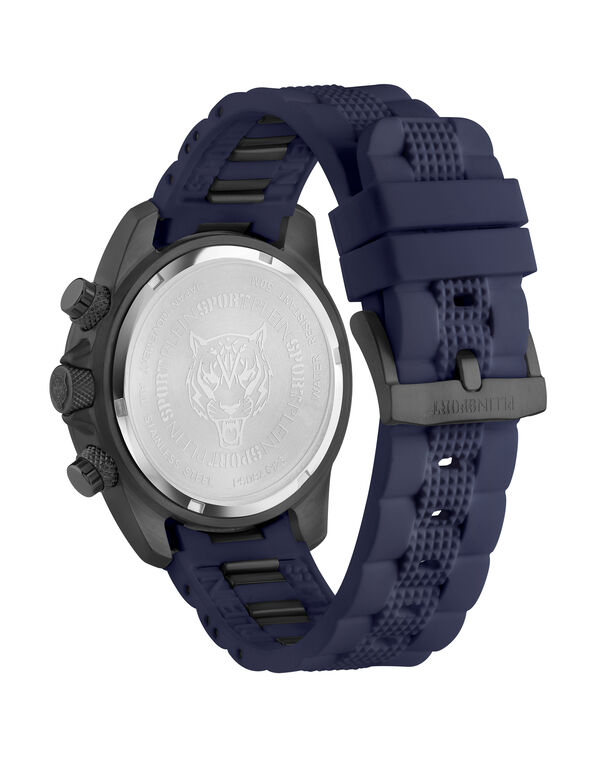 Plein Sport HURRICANE CHRONO Watch Blue Navy/black