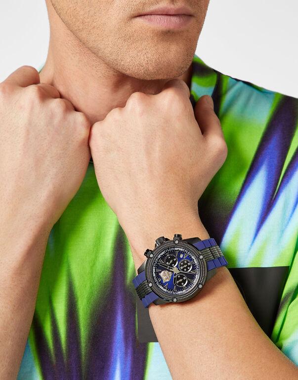 Plein Sport HURRICANE CHRONO Watch Blue Navy/black