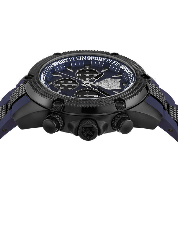 Plein Sport HURRICANE CHRONO Watch Blue Navy/black
