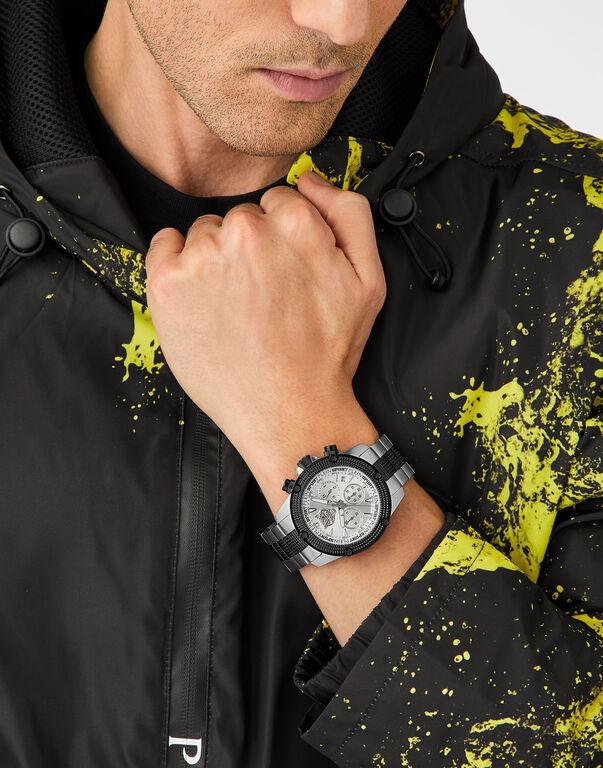 Plein Sport HURRICANE CHRONO Watch Silver / Black