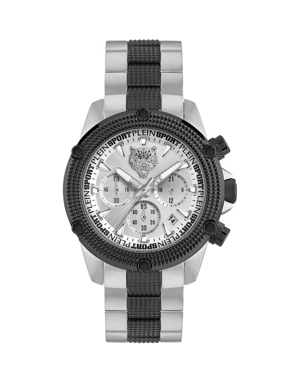 plein sport HURRICANE CHRONO Watch Silver / Black