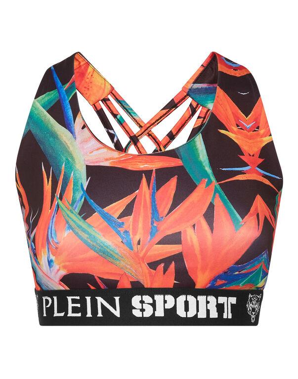 plein sport Jogging Bra black / multicolored