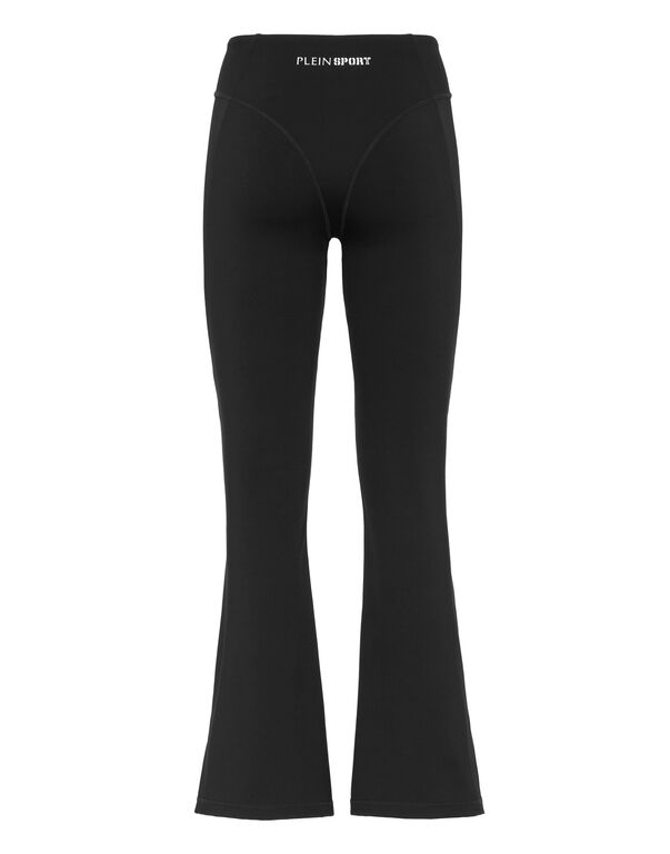 Plein Sport Jogging Flare Leggings Black