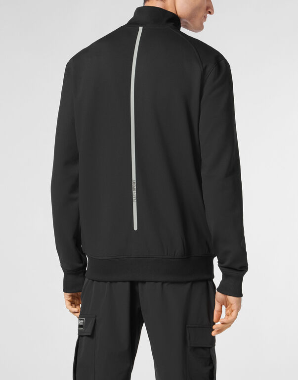 Plein Sport Jogging Jacket Black
