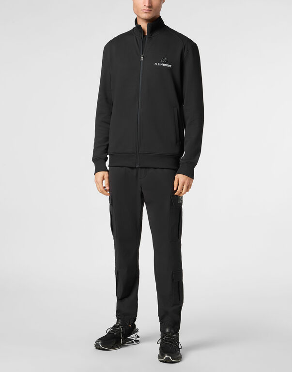 Plein Sport Jogging Jacket Black