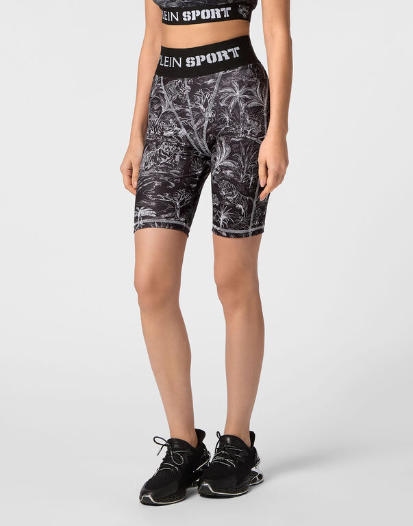 Plein Sport Jogging Leggings Black