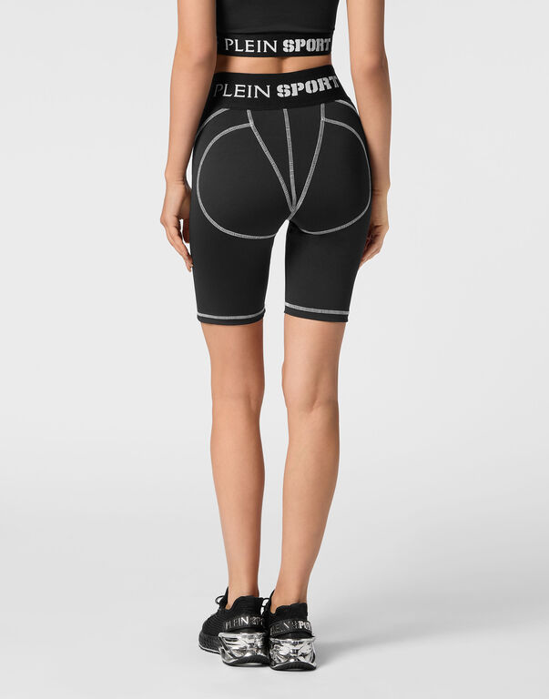 Plein Sport Jogging Leggings Black