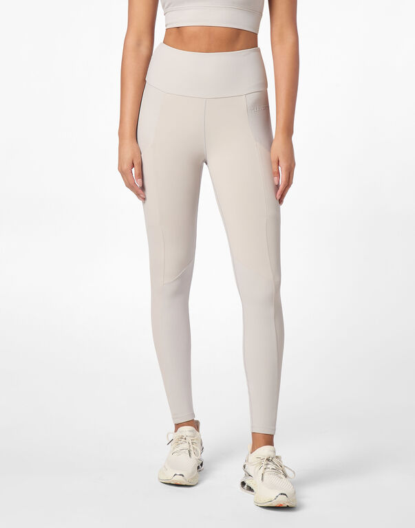Plein Sport Jogging Leggings Grey