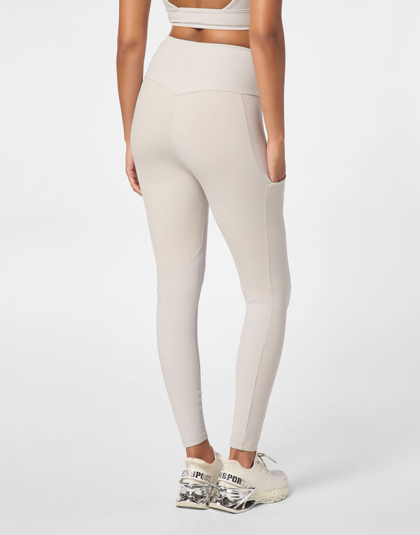 Plein Sport Jogging Leggings Grey