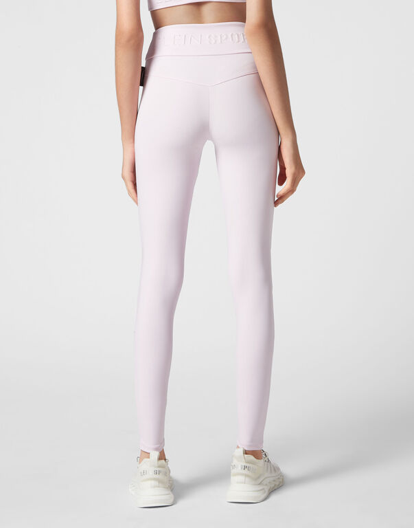 Plein Sport Jogging Leggings Lilac