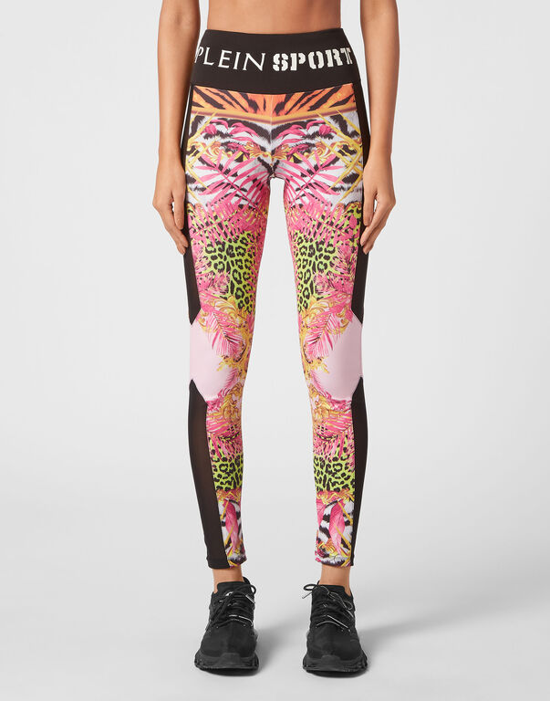 Plein Sport Jogging Leggings Multicolor