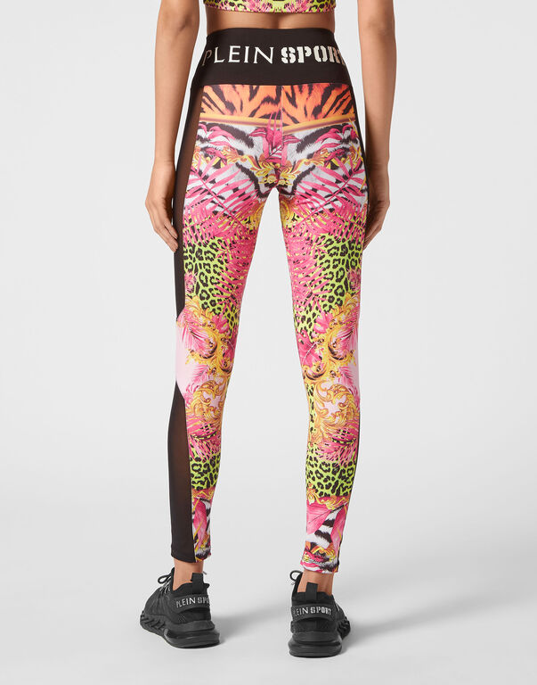 Plein Sport Jogging Leggings Multicolor