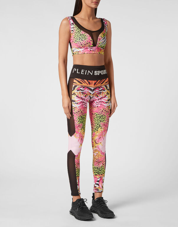Plein Sport Jogging Leggings Multicolor