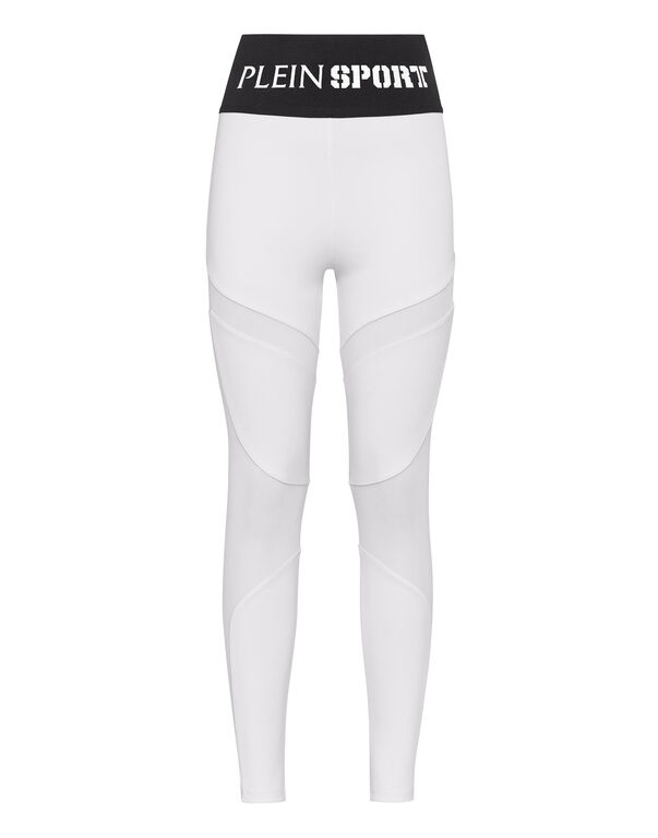 plein sport Jogging Leggings Multicut white