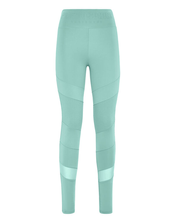 plein sport Jogging Leggings Statement green