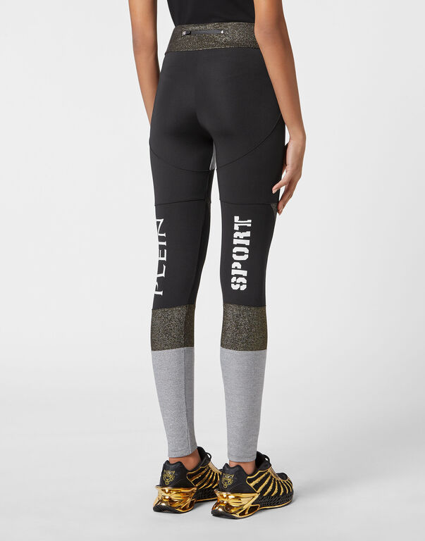 Plein Sport Jogging Leggings Statement Multicolor