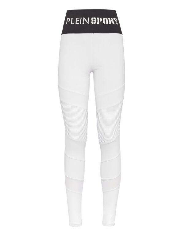 plein sport Jogging Leggings white
