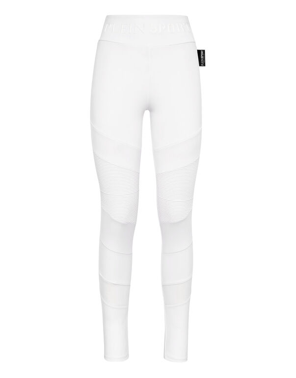 plein sport Jogging Leggings white