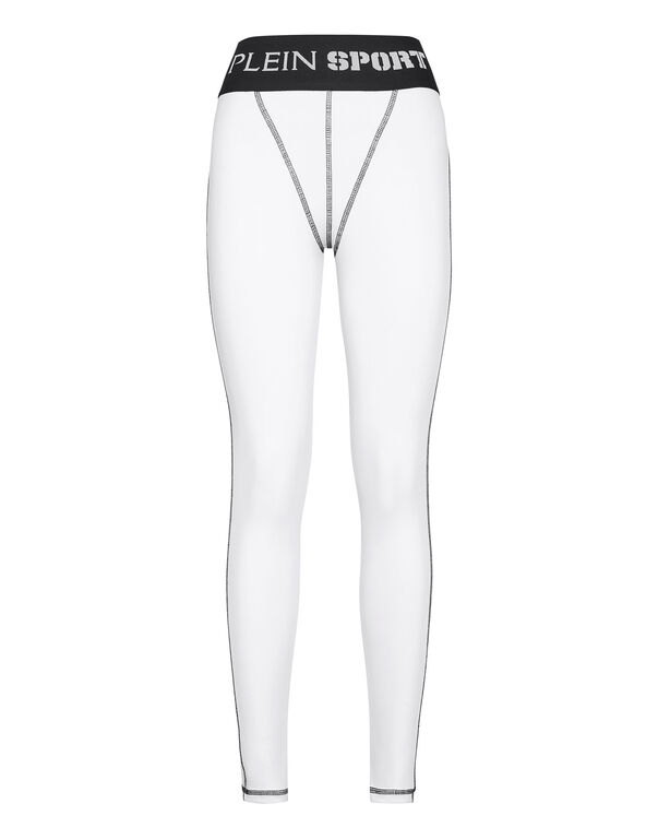 plein sport Jogging Leggings white