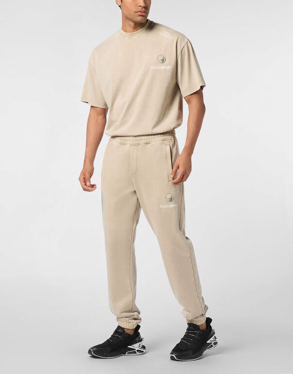 Plein Sport Jogging Pants Cold Dye Beige