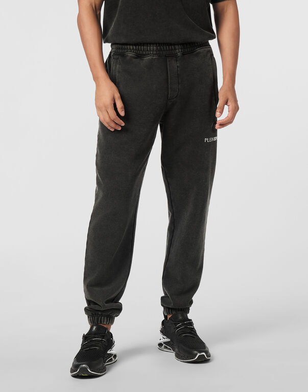 Plein Sport Jogging Pants Cold Dye Black