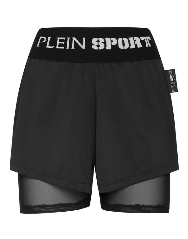 plein sport Jogging Shorts Basic black